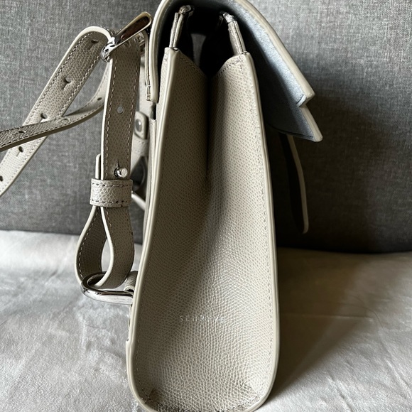 Like new Senreve Alunna original size leather bag in pebbled SAND - Picture 3 of 9